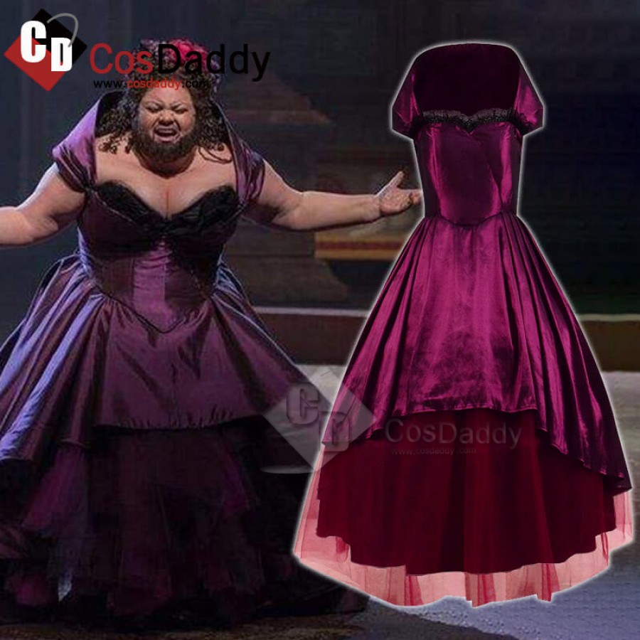 The Greatest Showman Bearded Lady Dress Cosplay Costume For Halloween